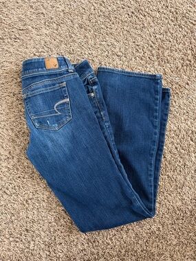 American Eagle Outfitters Dark Blue Bootcut Jeans